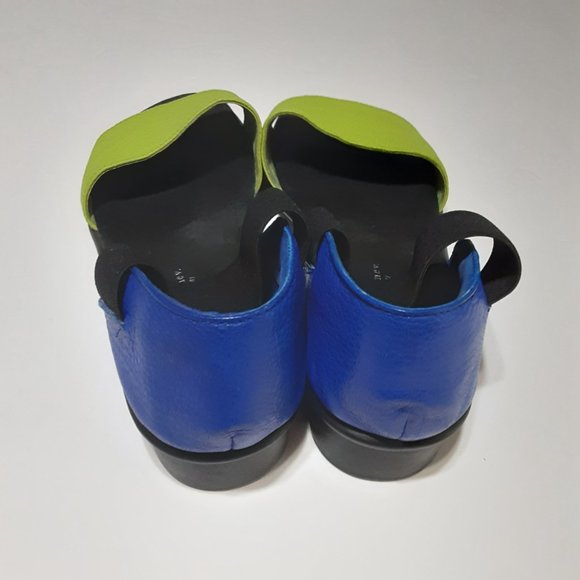 bernie mev. Blue and Green Sandals - Picture 3 of 7